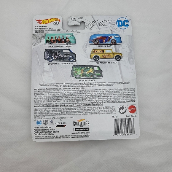 Hot Wheels DC Batman Custom '77 Dodge Van - Picture 2 of 2